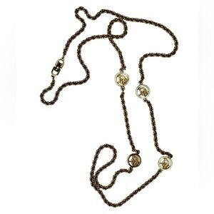 Christian Dior 18k gold necklace